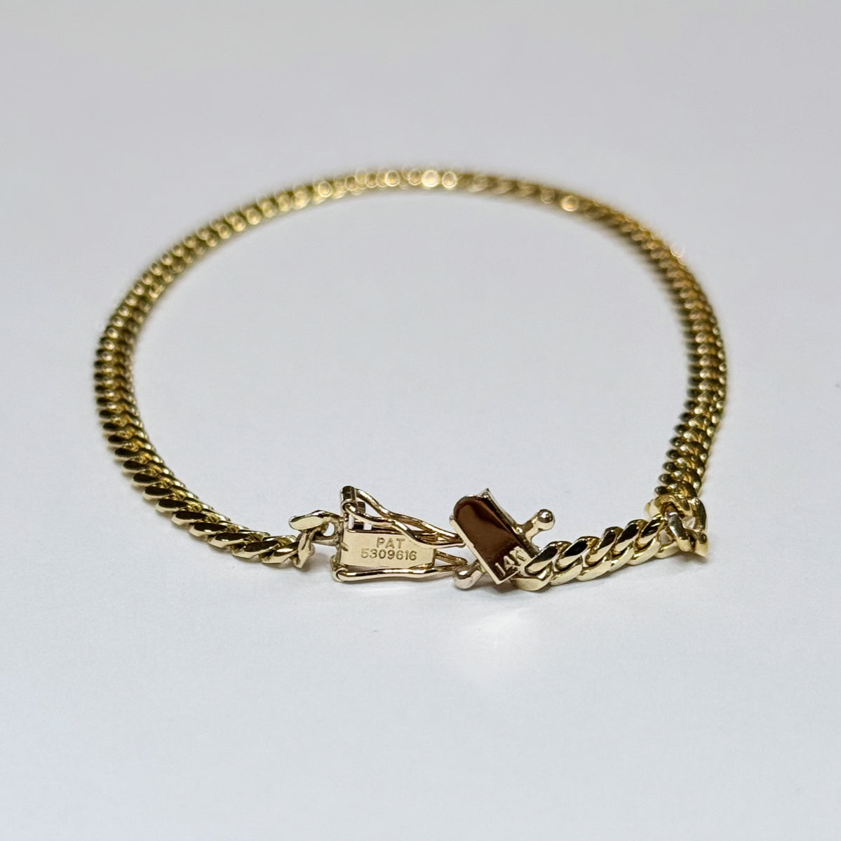 14k Solid Curb Link Chain