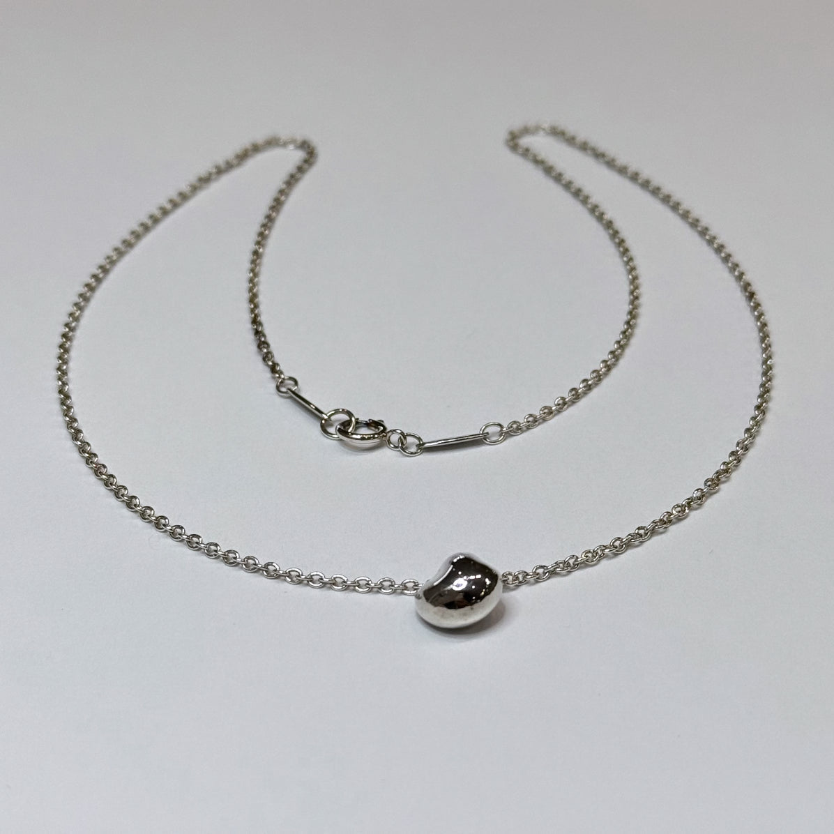 T & Co. 925 Elsa Peretti Mini Nugget Pendant