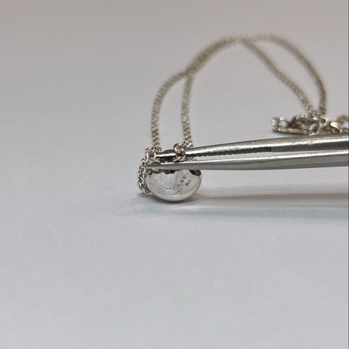 T & Co. 925 Elsa Peretti Mini Nugget Pendant