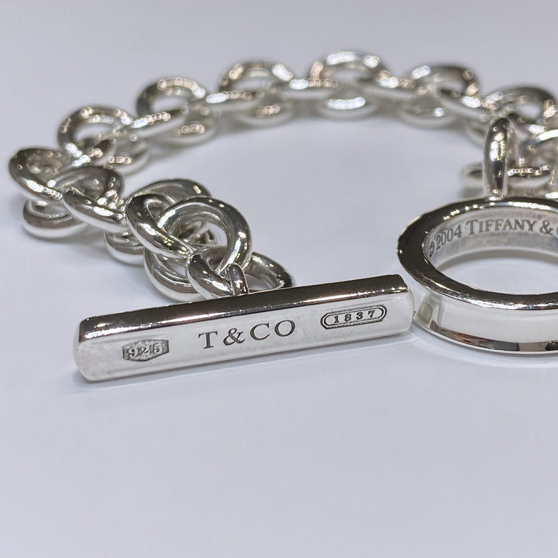 T & Co. 925 Toggle Bracelet "1837"