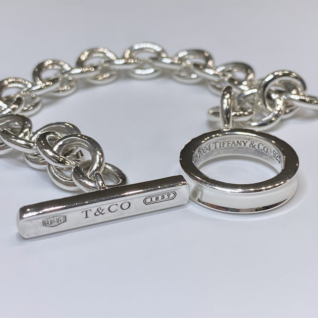 T & Co. 925 Toggle Bracelet "1837"