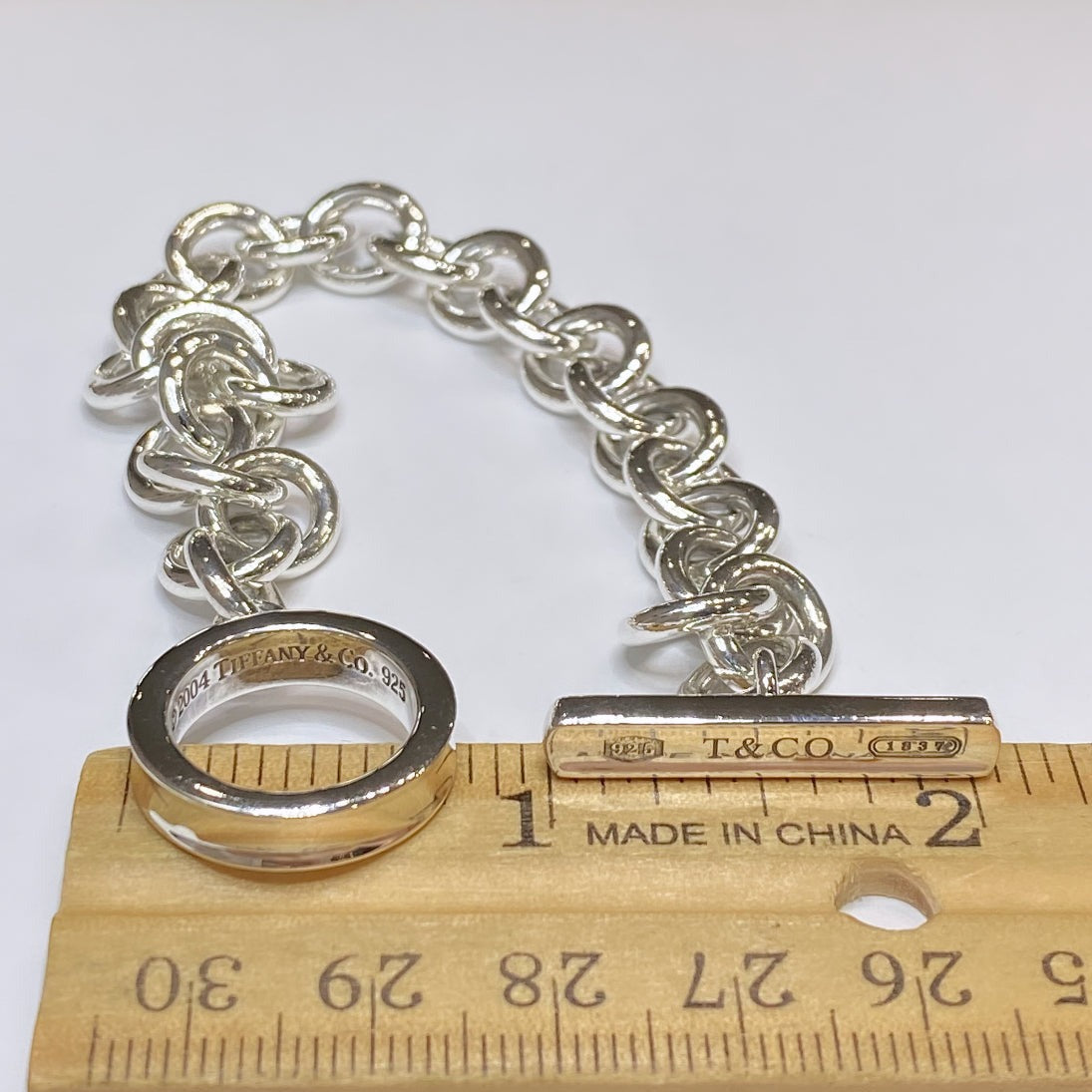 T & Co. 925 Toggle Bracelet "1837"