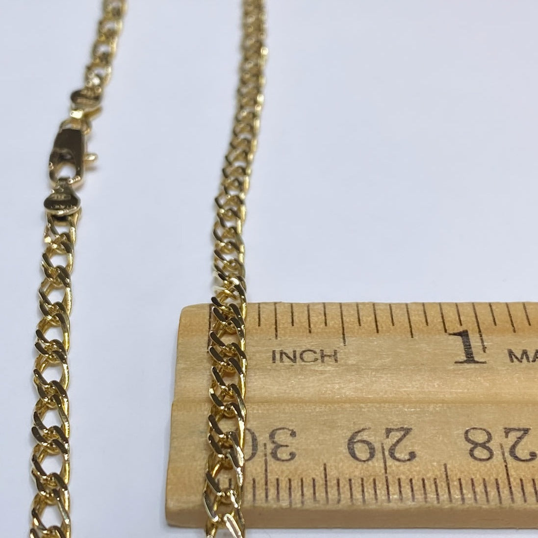 14k Double Curb Link Chain 3.5MM