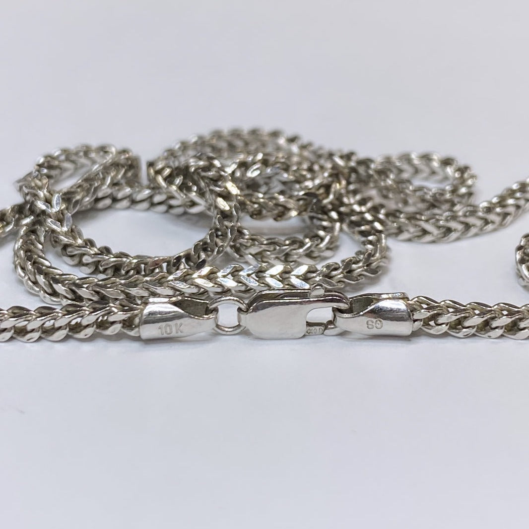 10k Chevron Link Chain 2MM