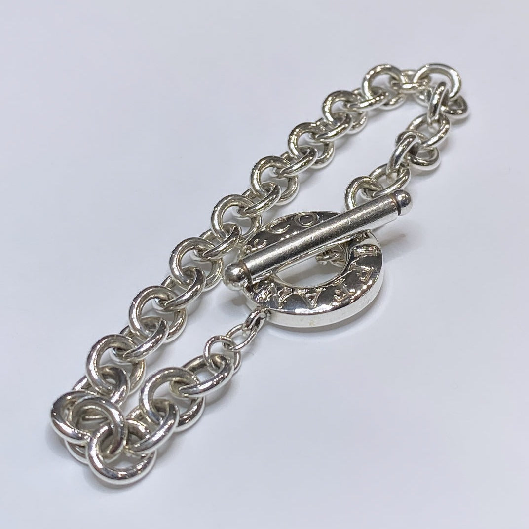 T & Co. 925 Toggle Bracelet 7.25"