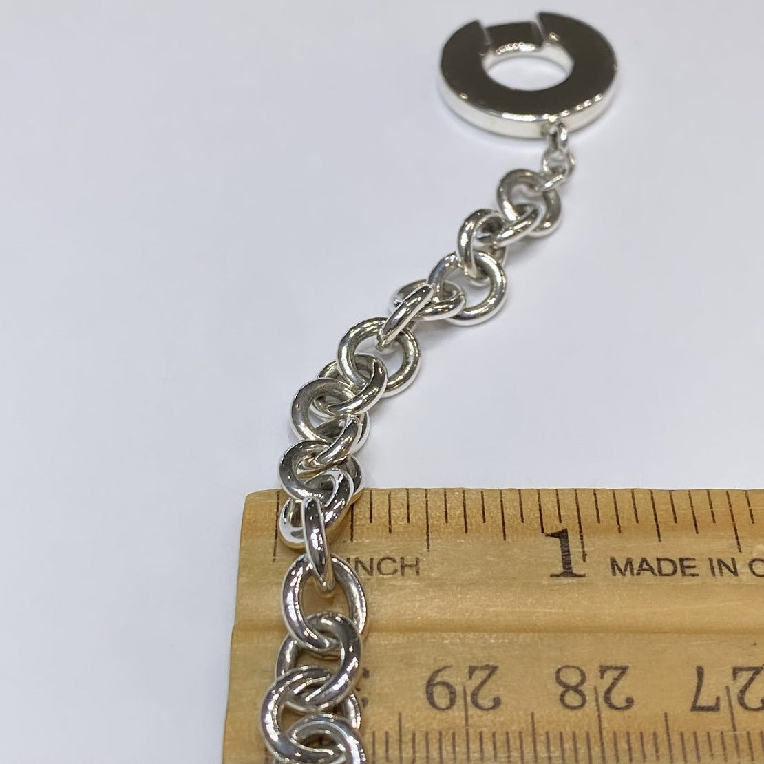 T & Co. 925 Toggle Bracelet 7.25"