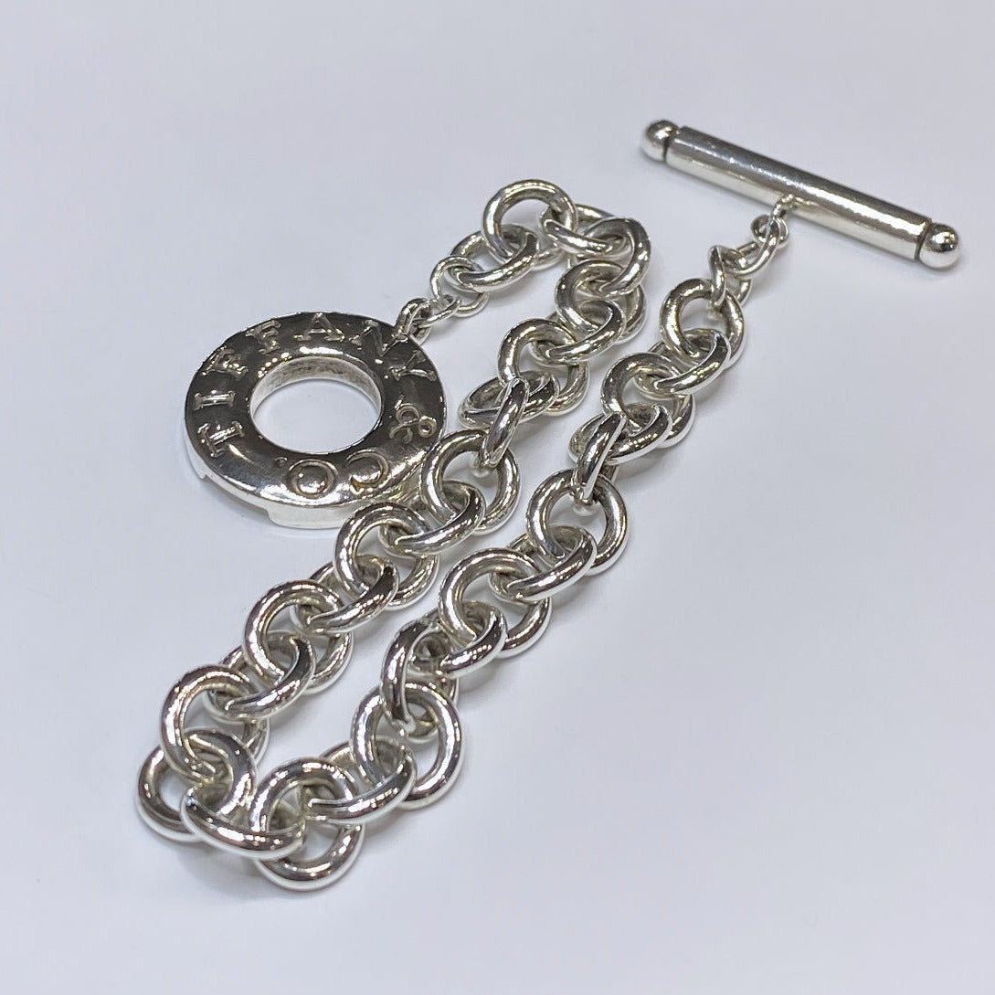 T & Co. 925 Toggle Bracelet 7.25"