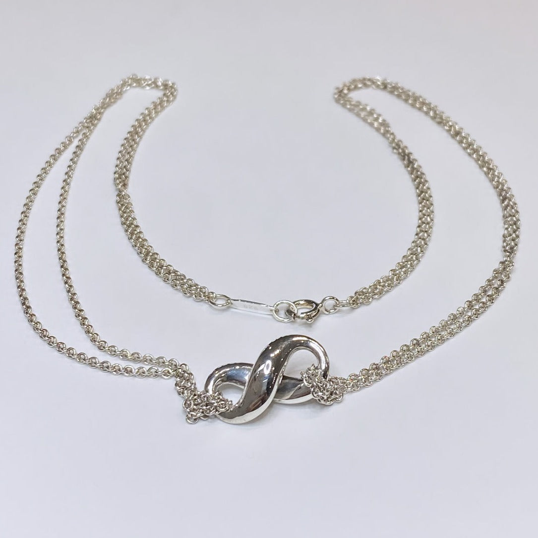 T & Co. 925 Infinity Necklace 16"