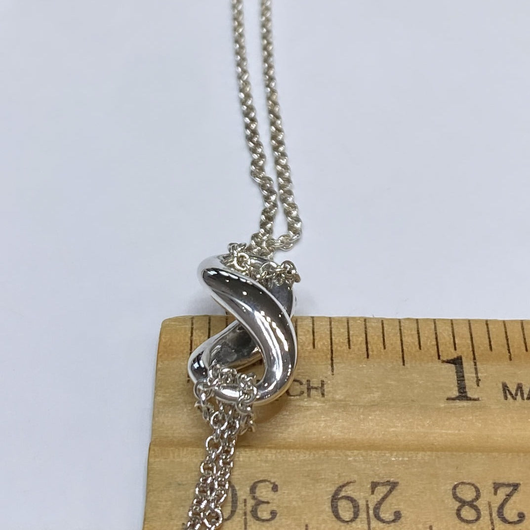 T & Co. 925 Infinity Necklace 16"