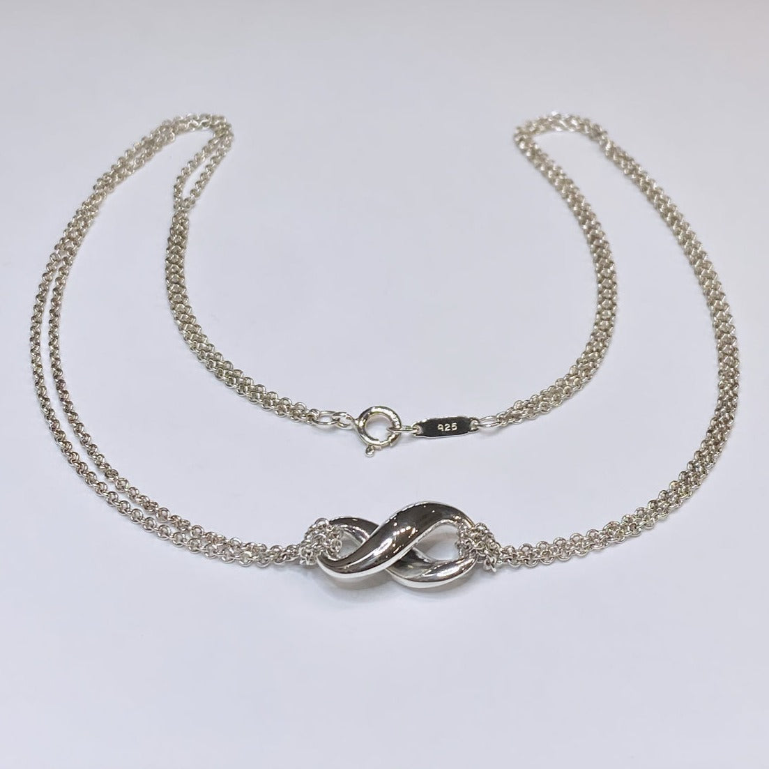 T & Co. 925 Infinity Necklace 16"