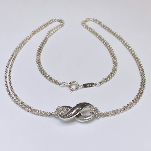 T & Co. 925 Infinity Necklace 16"