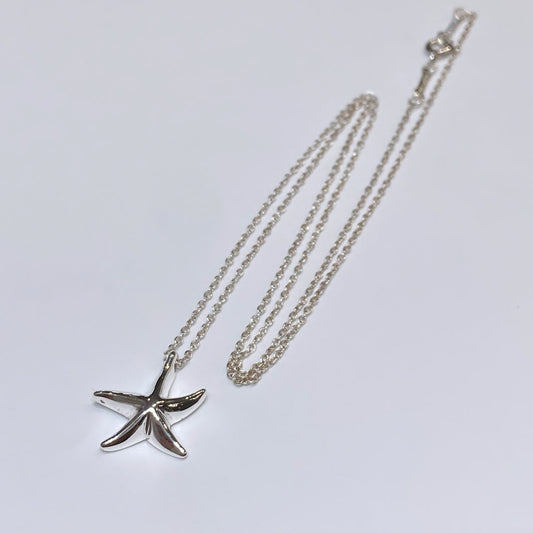 T & Co. 925 Starfish Necklace 18"