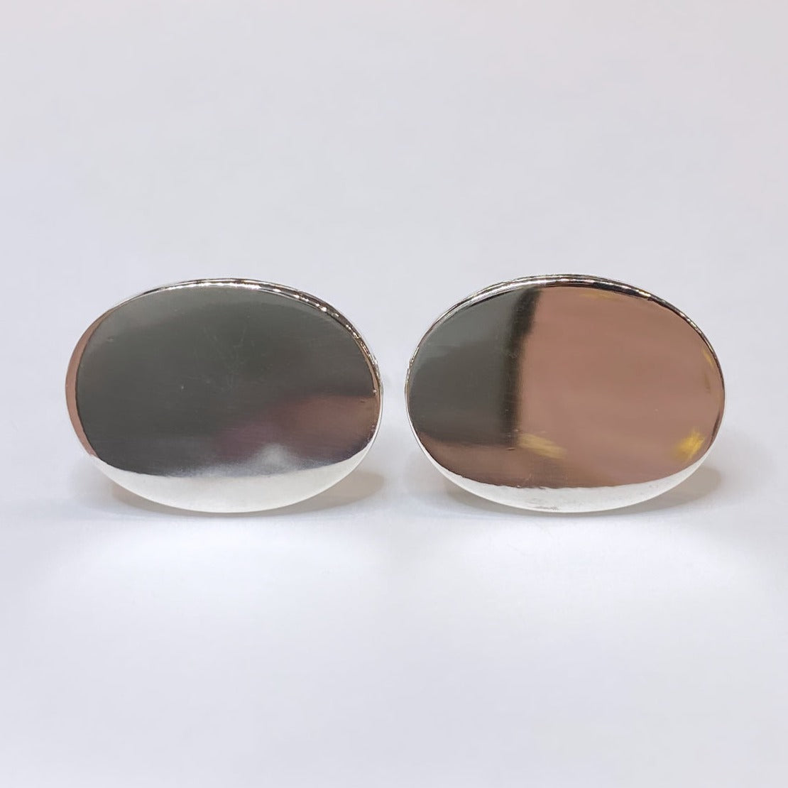 T & Co. 925 Polished Cufflinks