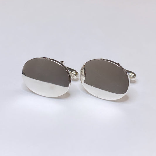 T & Co. 925 Polished Cufflinks