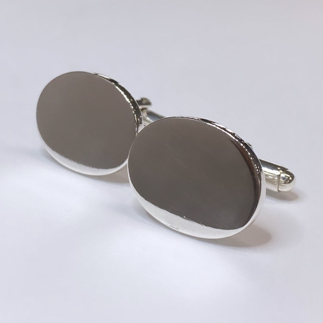 T & Co. 925 Polished Cufflinks