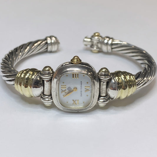 David Yurman Mother of Pearl Cable Watch