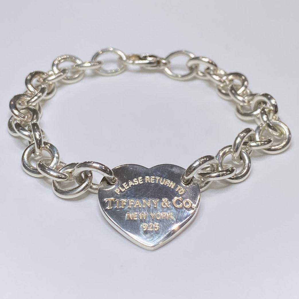 Tiffanyv& Co silver online T&Co charm bracelet