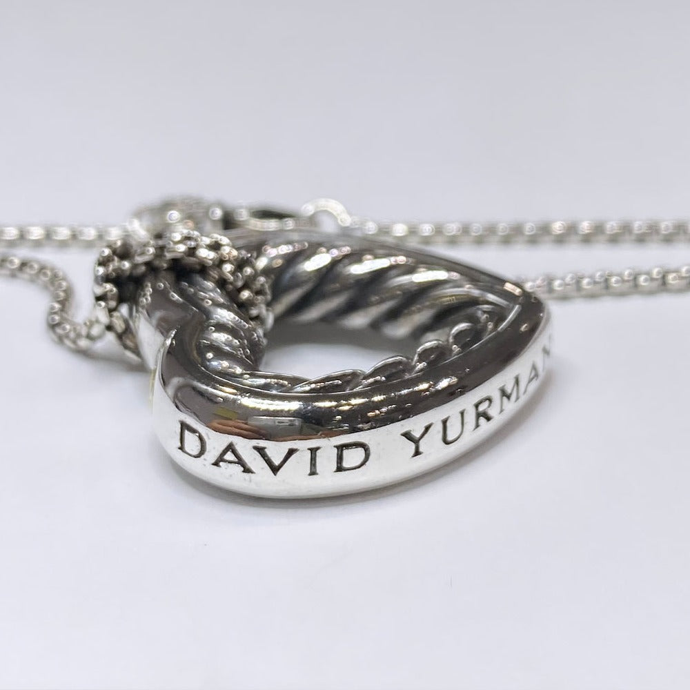 David Yurman 925 Heart Necklace 18"