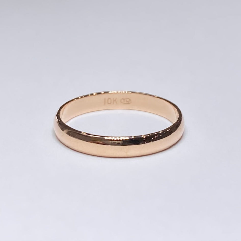10k Rose Gold Classic Band