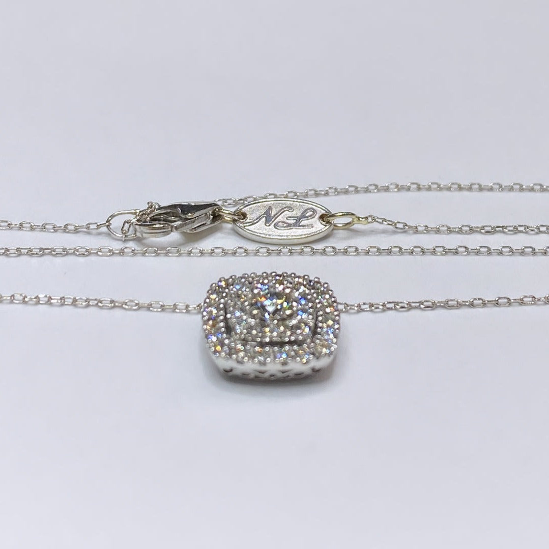 Neil Lane 1/2ctw Diamond Halo Pendant