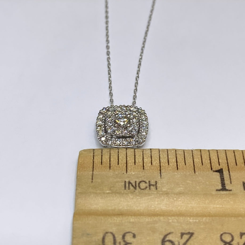 Neil Lane 1/2ctw Diamond Halo Pendant