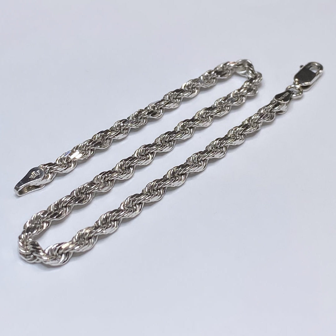 14k Rope Bracelet 3.5MM