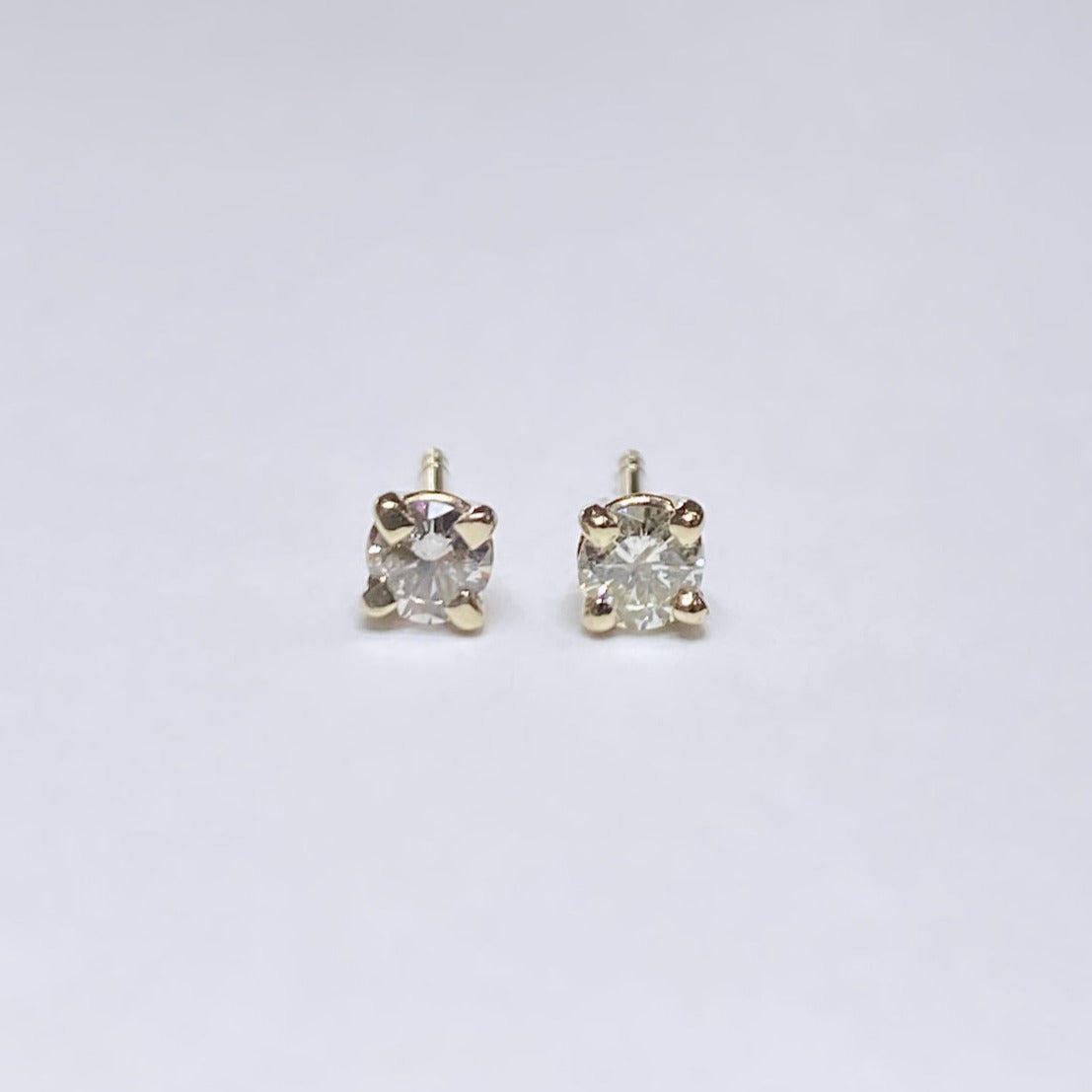 14k Diamond Stud Earrings 1/3tcw