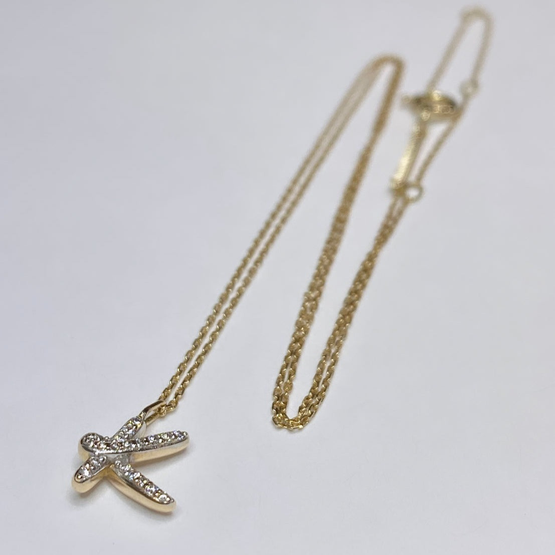 Kendra Scott : Cailin Gold Crystal Strand Necklace in White Crystal -  Annies Hallmark and Gretchens Hallmark $85.00
