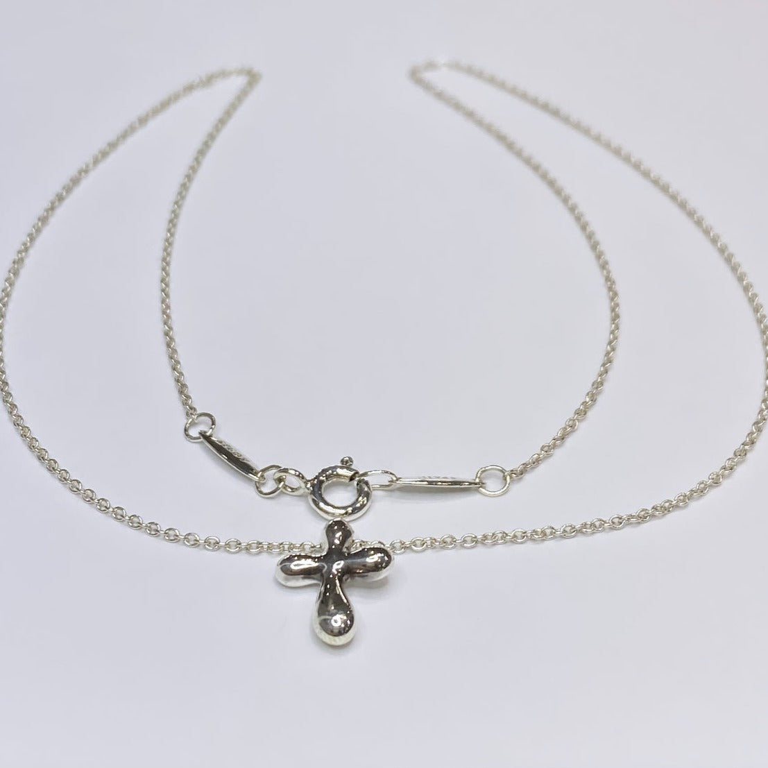 T & Co. Elsa Peretti Small Cross Necklace