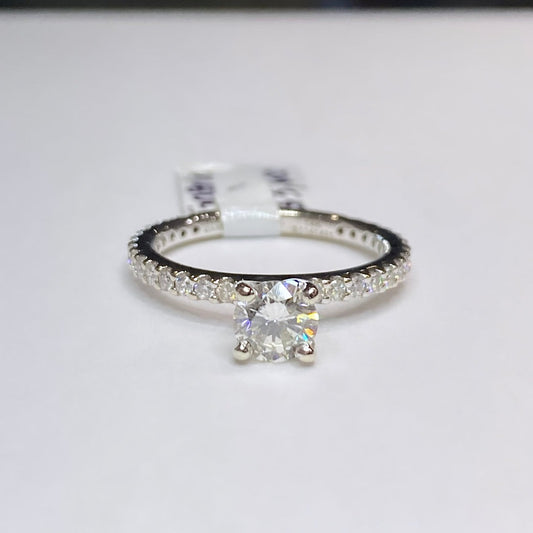 Gabriel & Co. 1.05tcw Diamond Engagement Ring