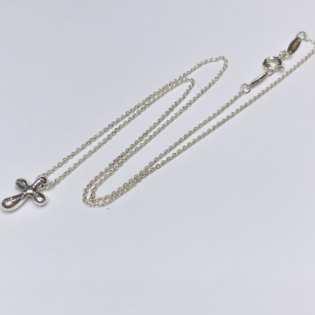 Tiffany & Co. Elsa Peretti Small Cross Necklace