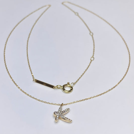 Kendra Scott Initial ‘K’ Diamond Necklace