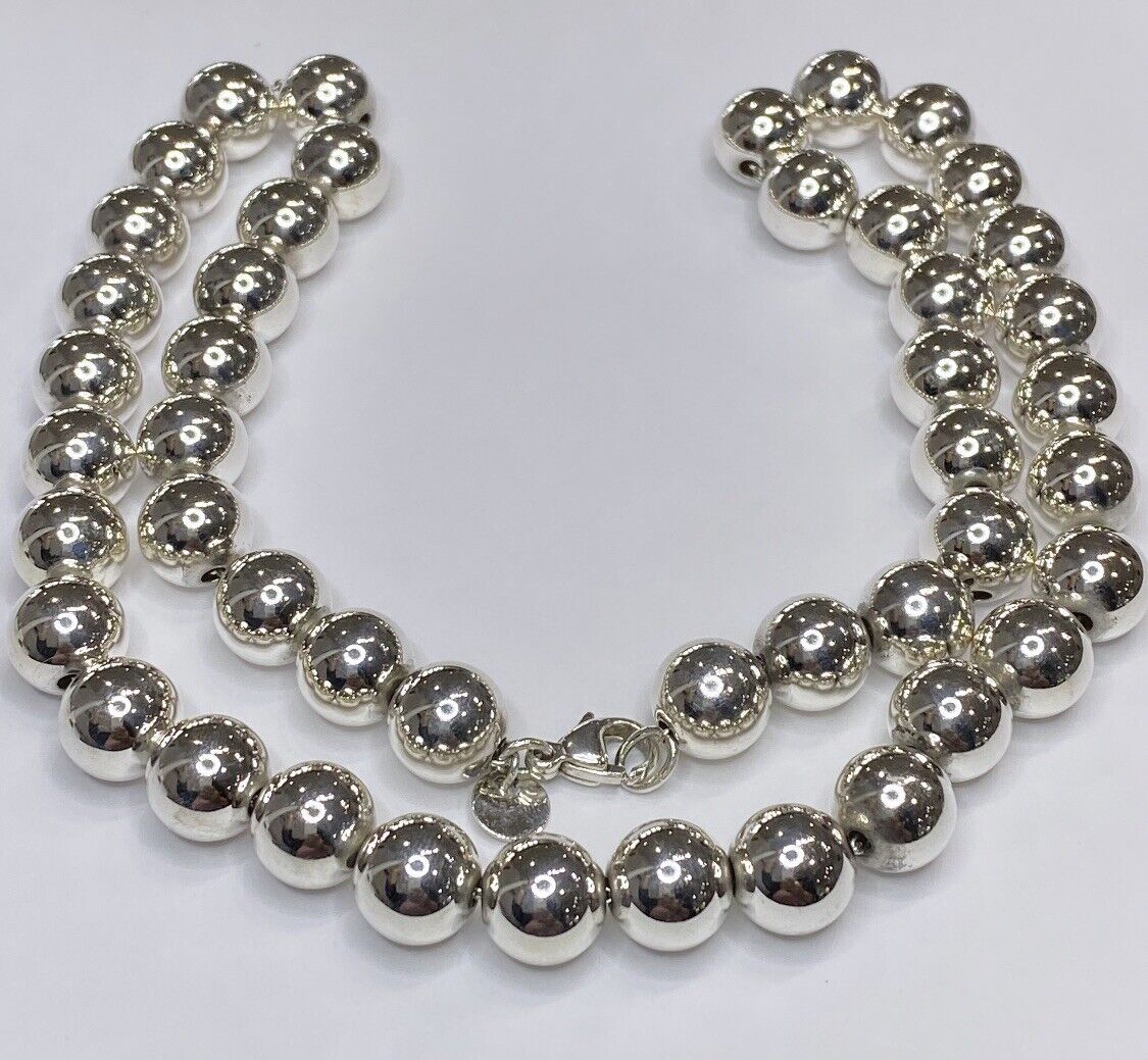 Tiffany & Co 925 Hardwear Ball Necklace