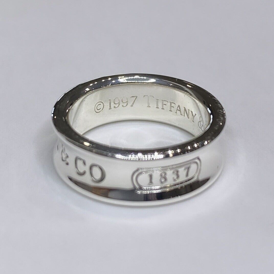 Tiffany & Co. 1837 Sterling Silver Band
