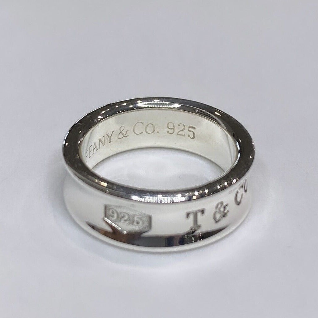 Tiffany & Co. 1837 Sterling Silver Band
